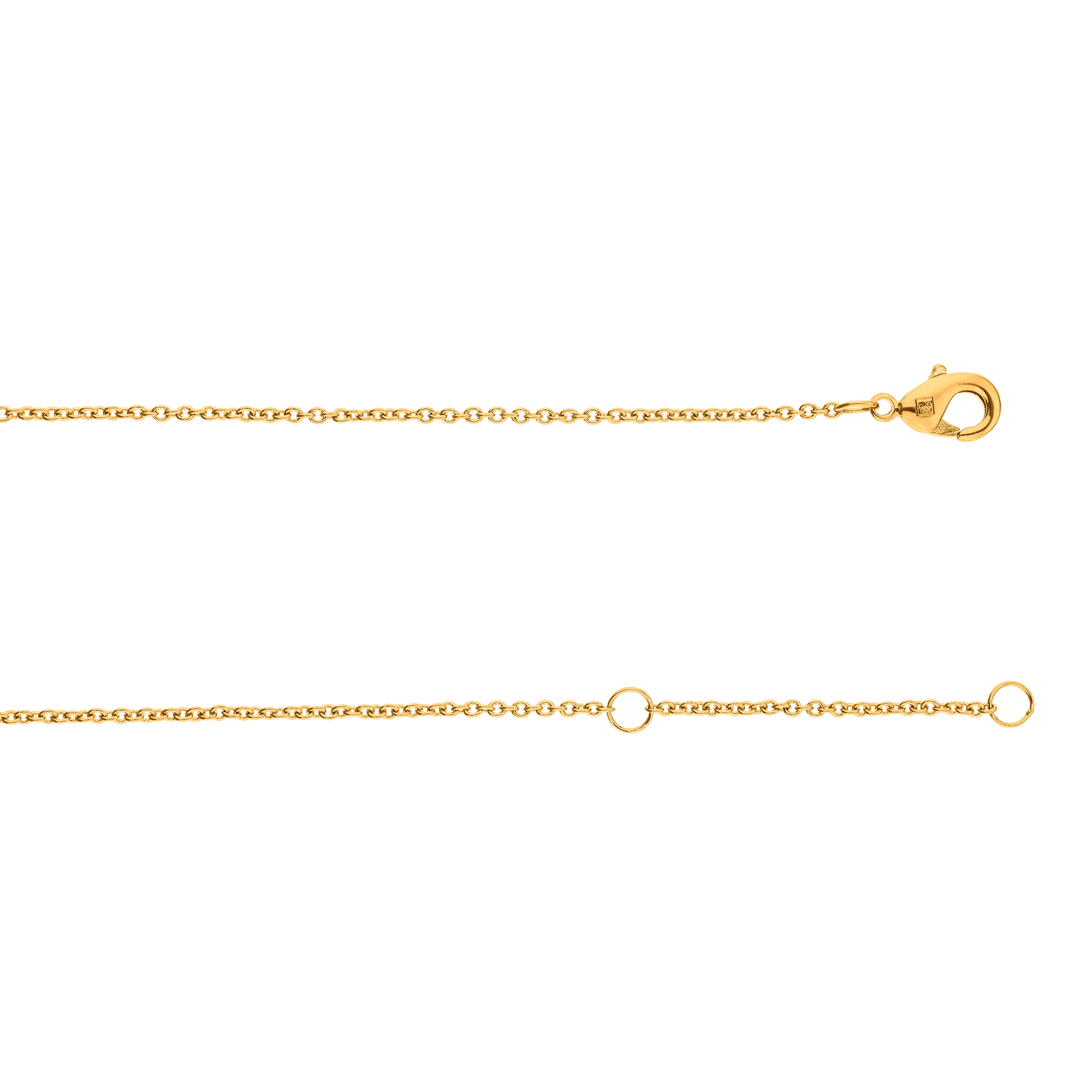 Collier Plaqué or fleur barrette Oxydes blancs