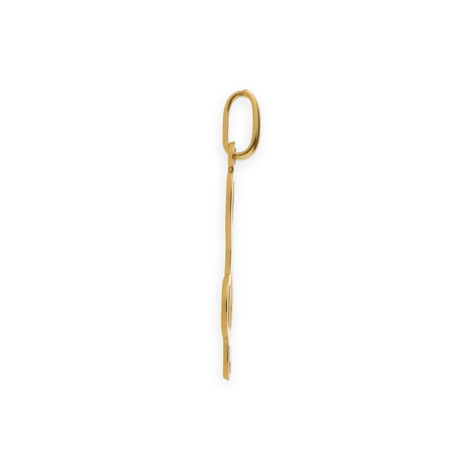Pendentif Clé de Sol avec bélière Or750