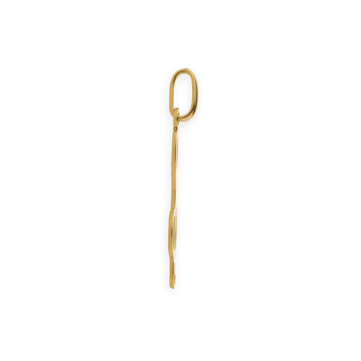 Pendentif Or 750 Clé de Sol 5*2.3mm Avec Bélière