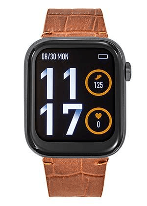 montre tekday connectee cuir