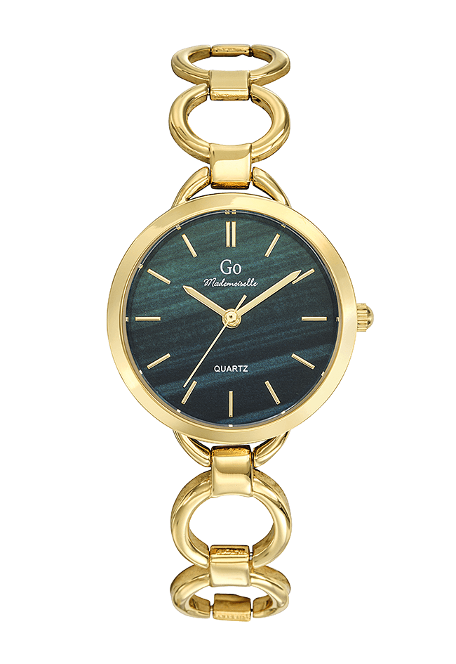 Montre Femme Boîtier Doré Bracelet Métal Doré – 695462