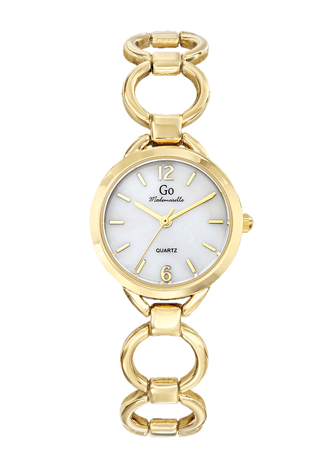 Montre Femme Boîtier Doré Bracelet Métal Doré – 695521