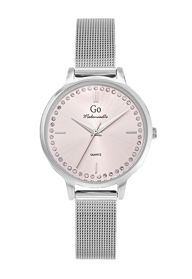 Montre Femme Boîtier argenté bracelet métal argenté - 695529
