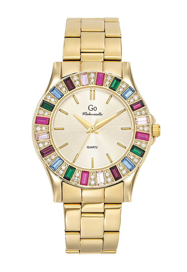 Montre Femme boîtier doré bracelet doré - 695580
