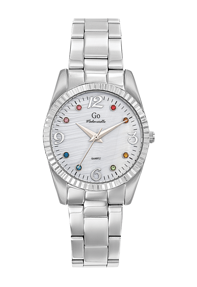 Montre Femme Boîtier argenté bracelet métal argenté - 695582