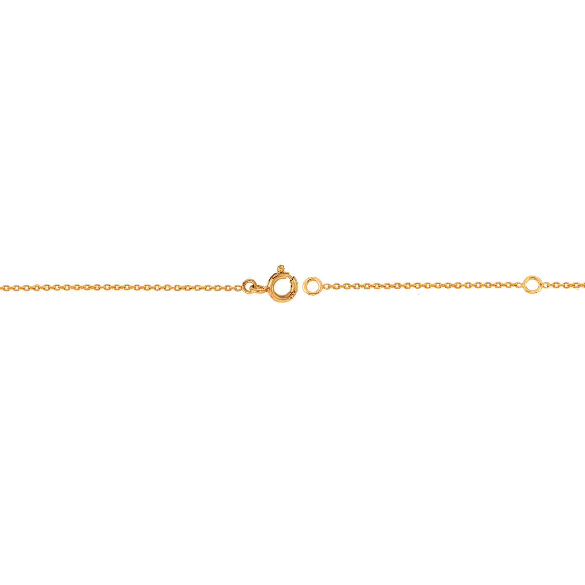 Chaîne Taille Plaqué Or 80 à 95cm Infini 6*15mm