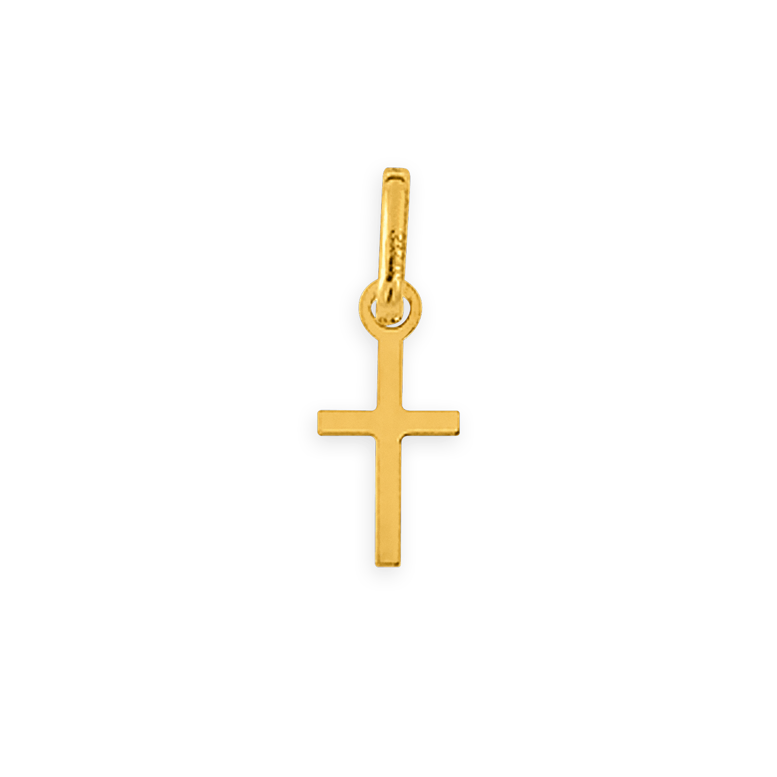 Croix Or750 avec bélière