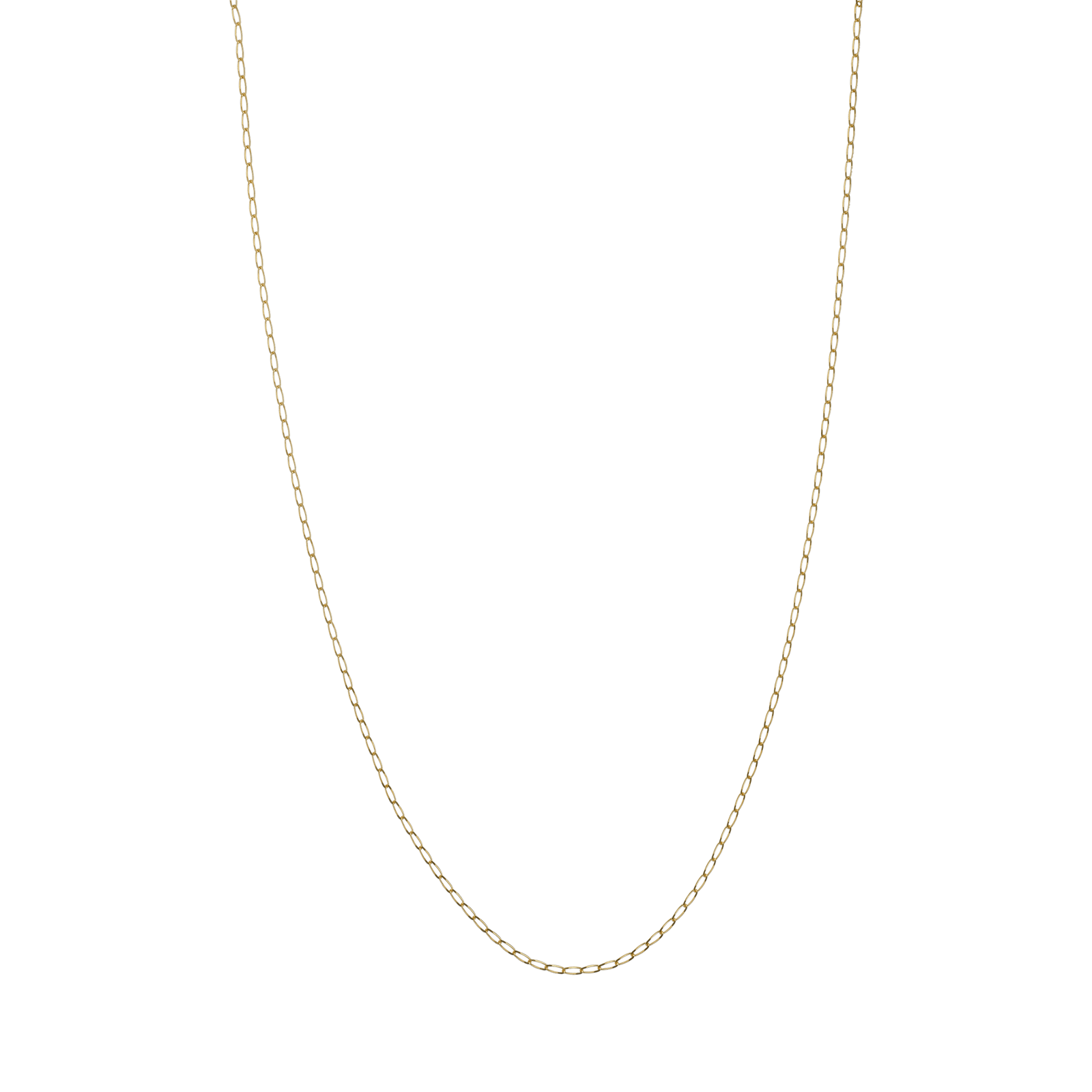 Collier gourmette cheval limée 1.4 mm 55cm