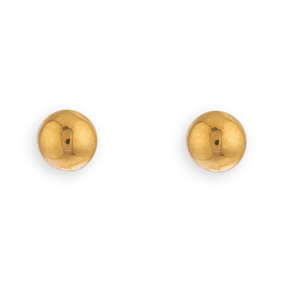 Boucles D'oreilles Or 750 Boule 3mm