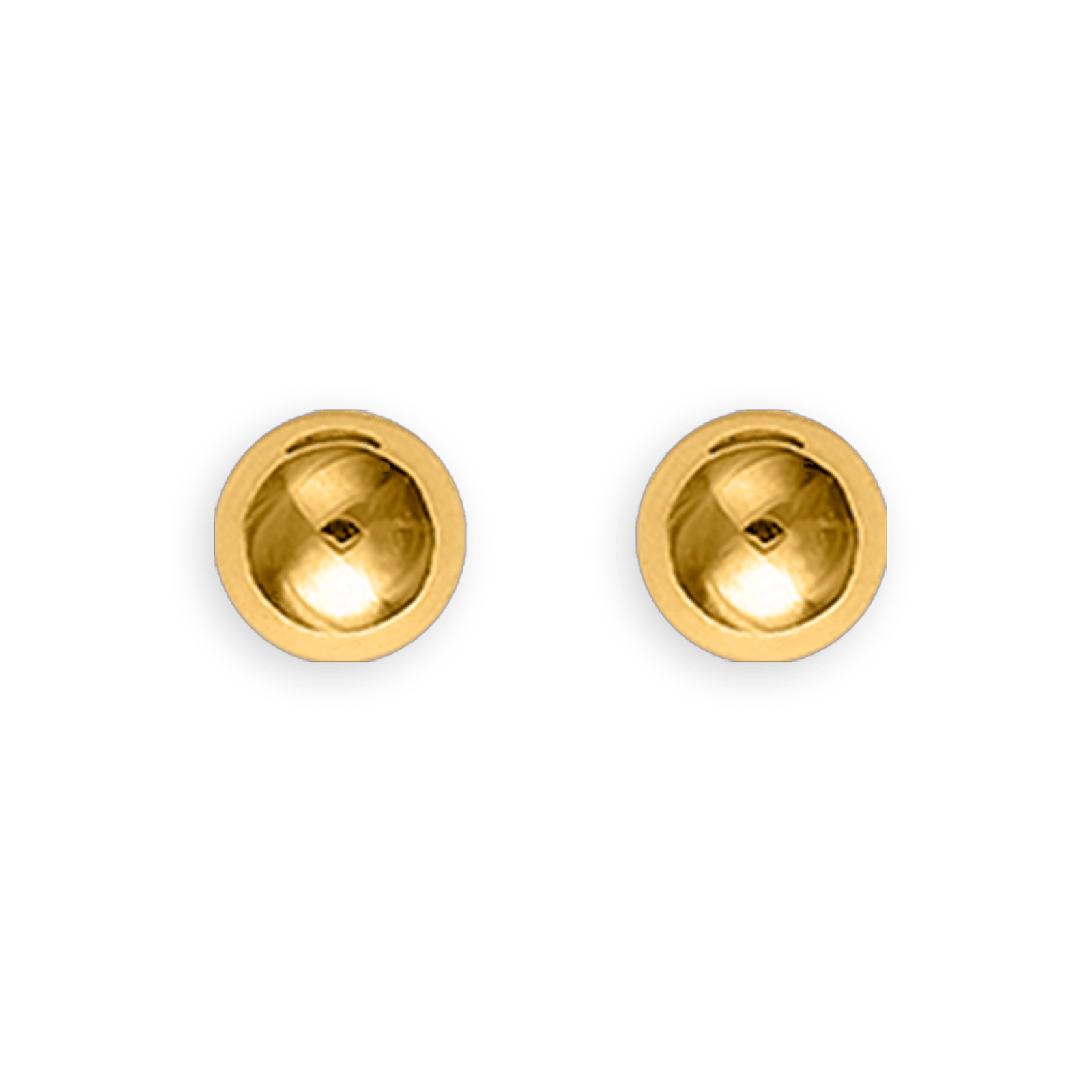 Puces grain d'or OR 375 5mm