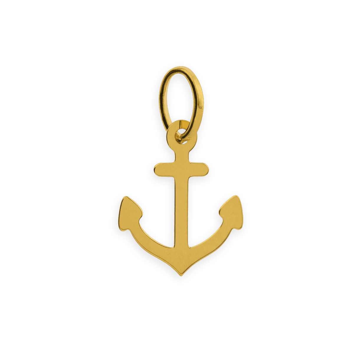 Pendentif Ancre Marine 11*16mm Or 750