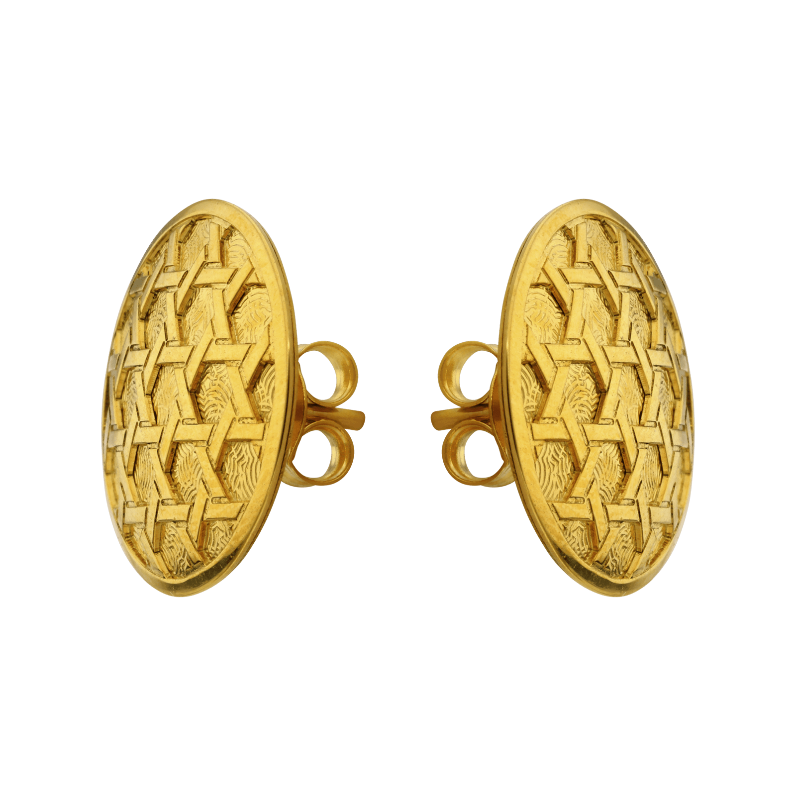 Boucles d'Oreilles boutons katoury 15mm