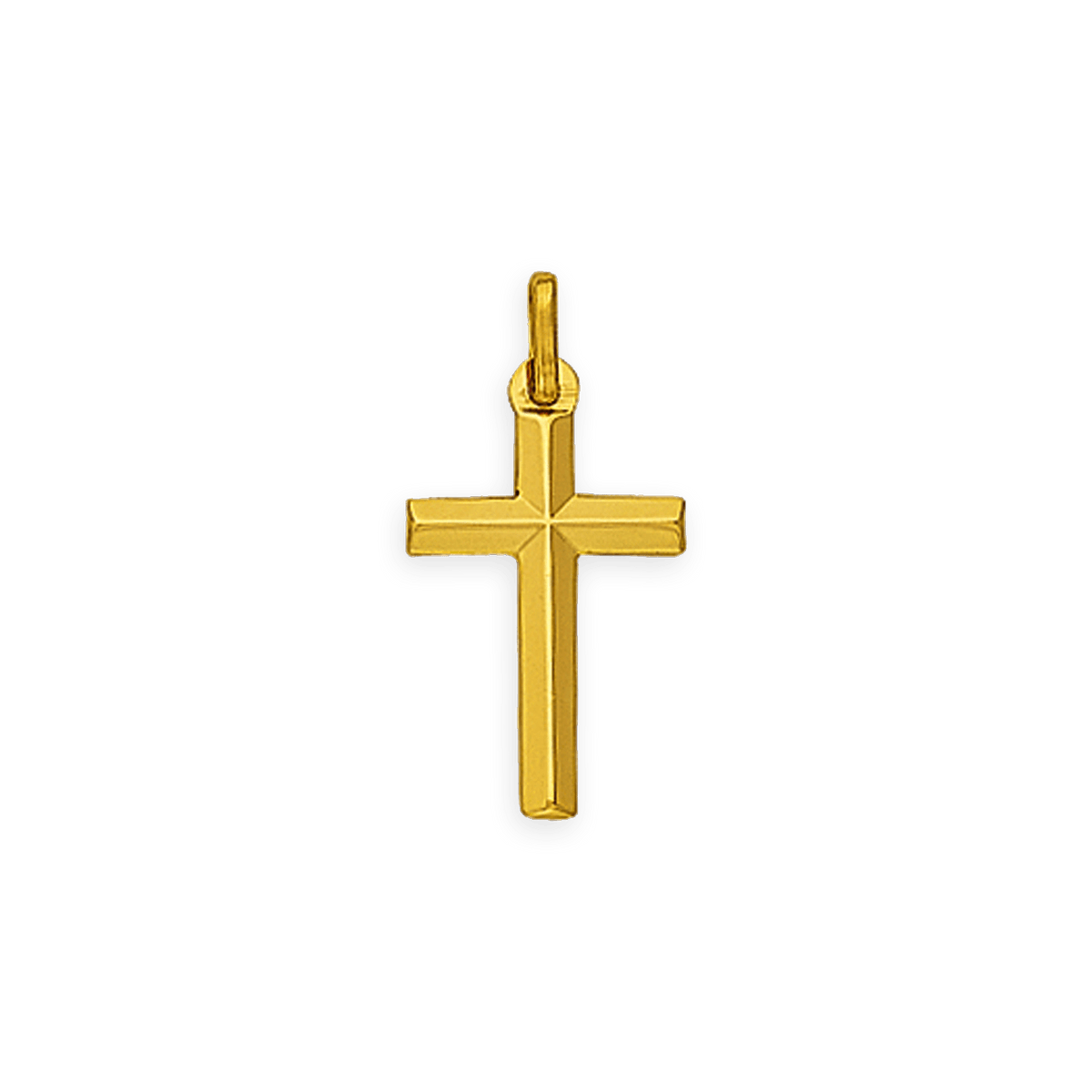 Croix Or 375 10*20mm Avec Bélière