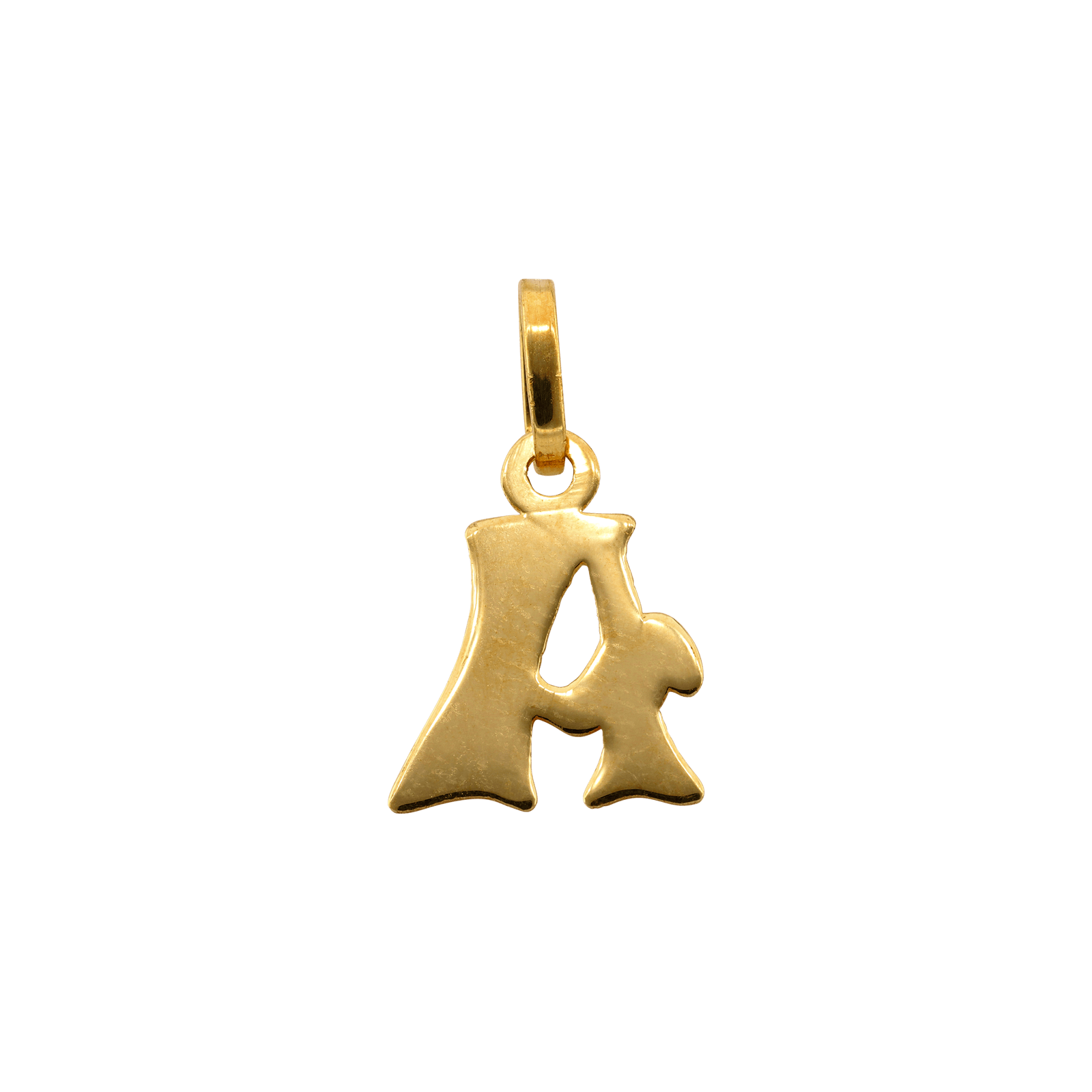 Pendentif lettre A or375