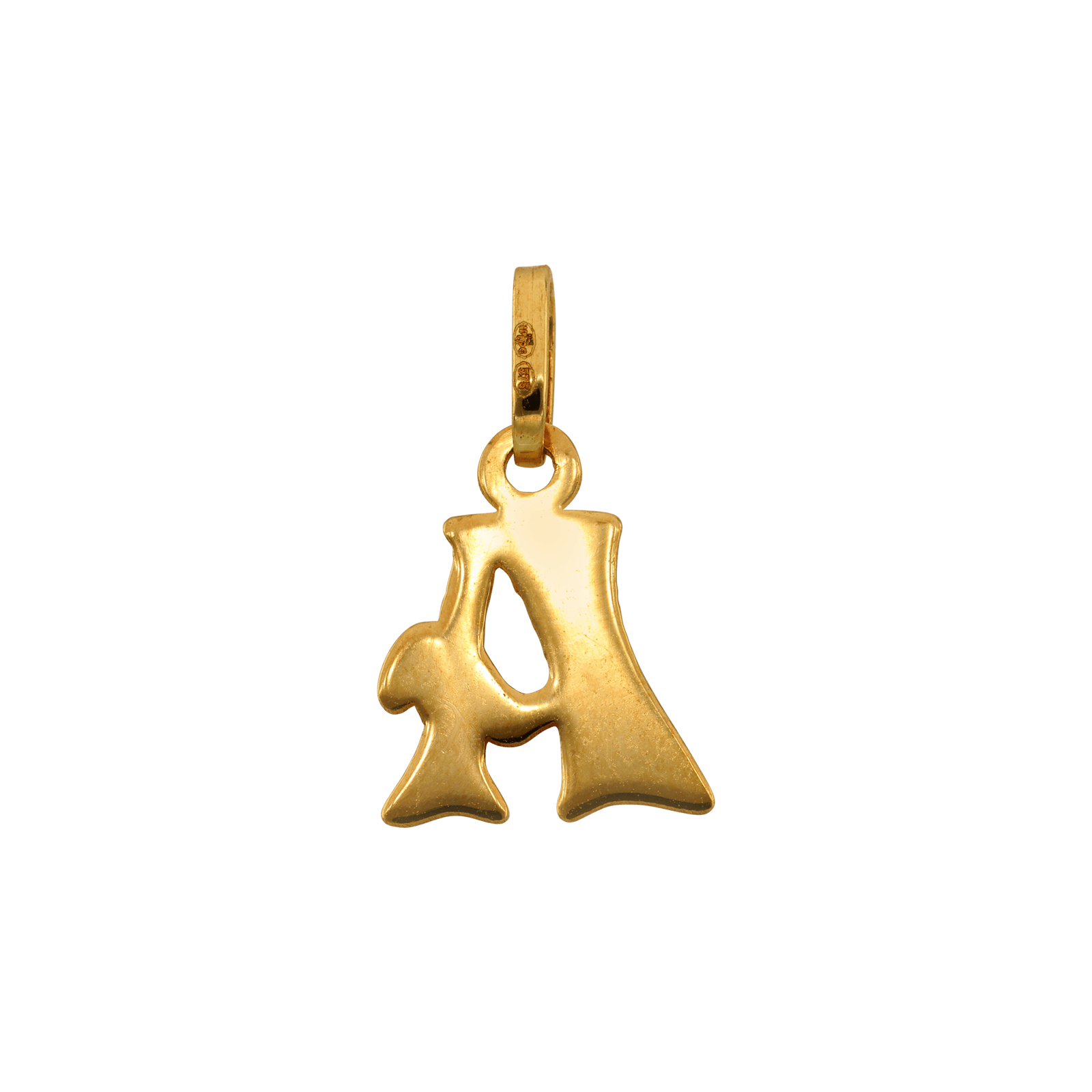 Pendentif lettre A or375