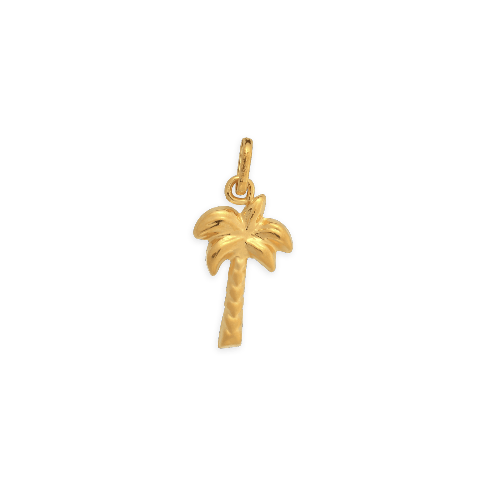Pendentif Or375 Palmier avec bélière