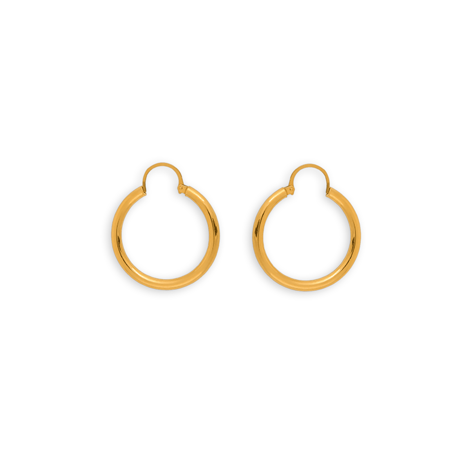 créoles or 9 carats 25mm
