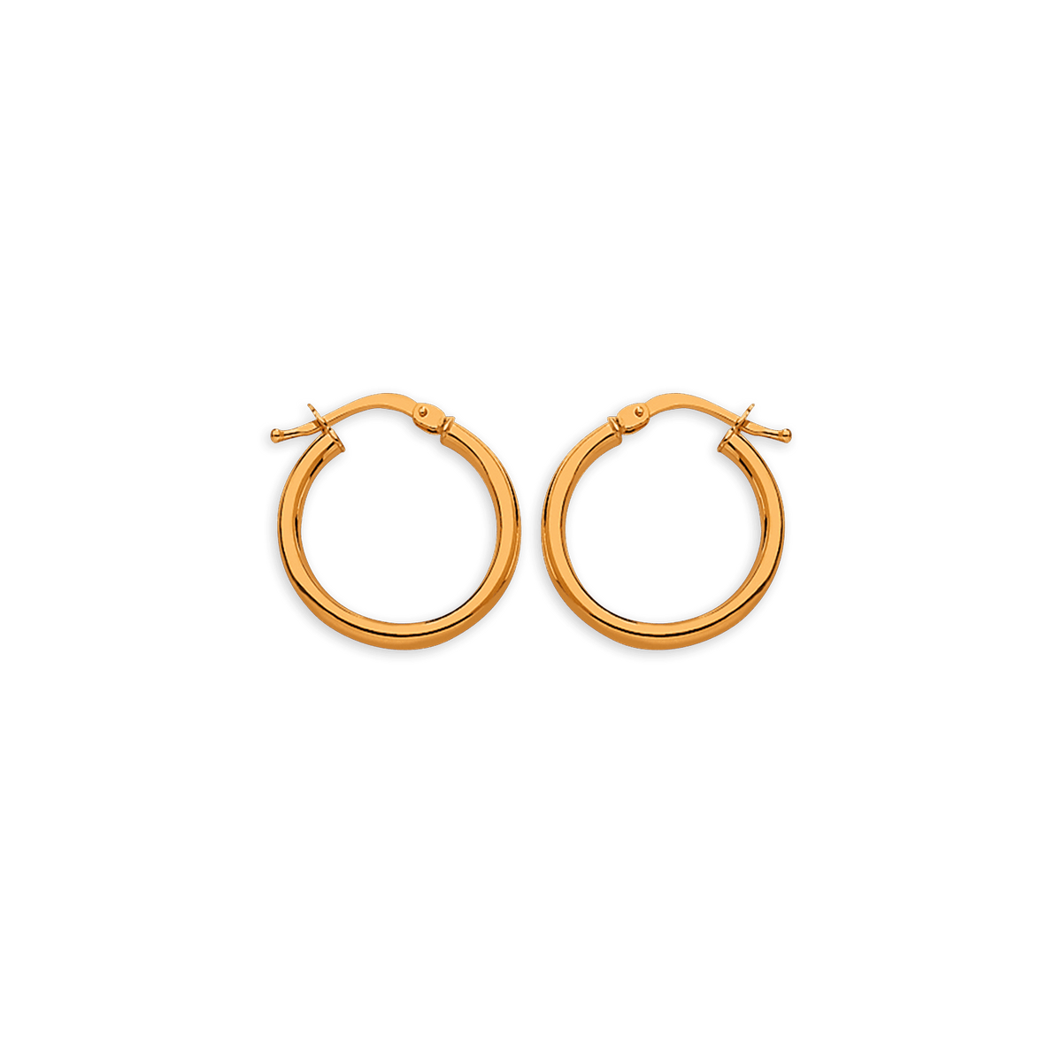 créoles or 9 carats 18mm