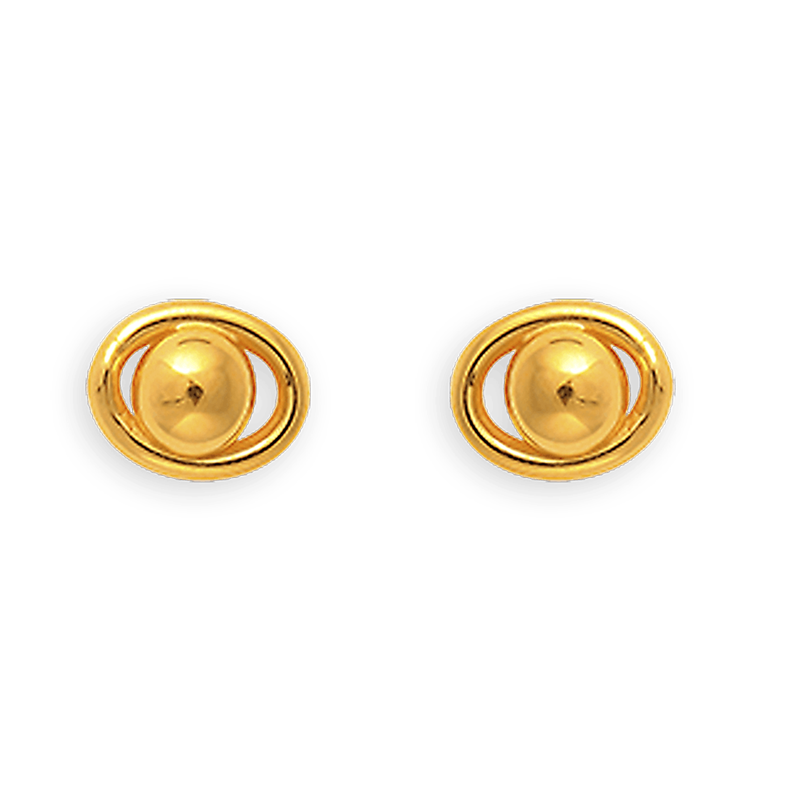 Boucles D'oreilles Or375 Fantaisie 7*9mm