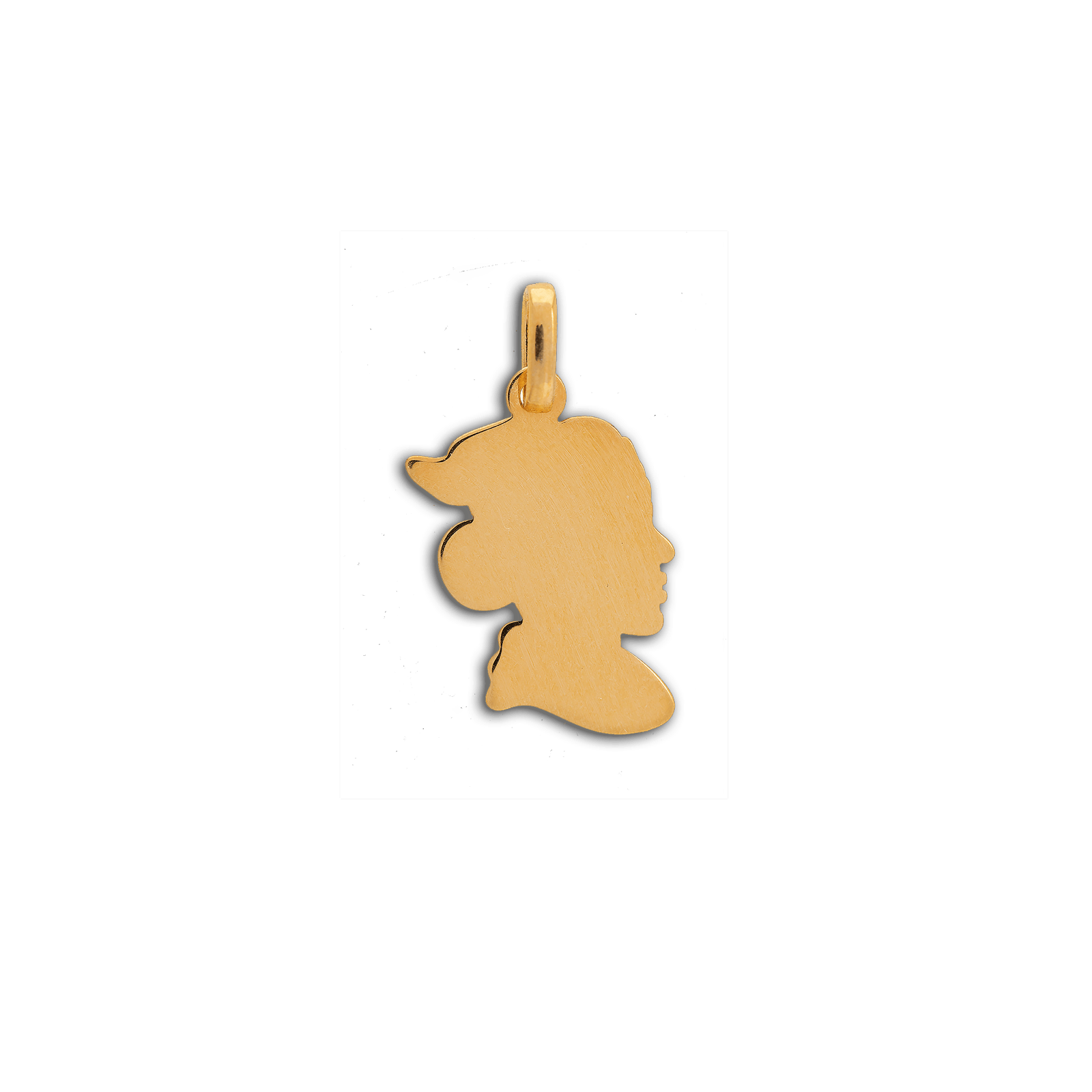 Pendentif Or 750 Tête De Cayennaise