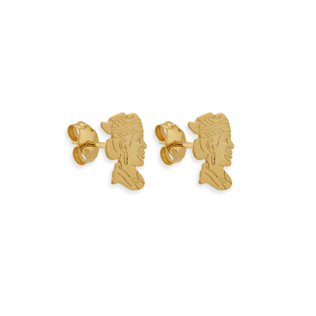Boucles D'oreilles Cayennaise Or 750 7.5*10mm