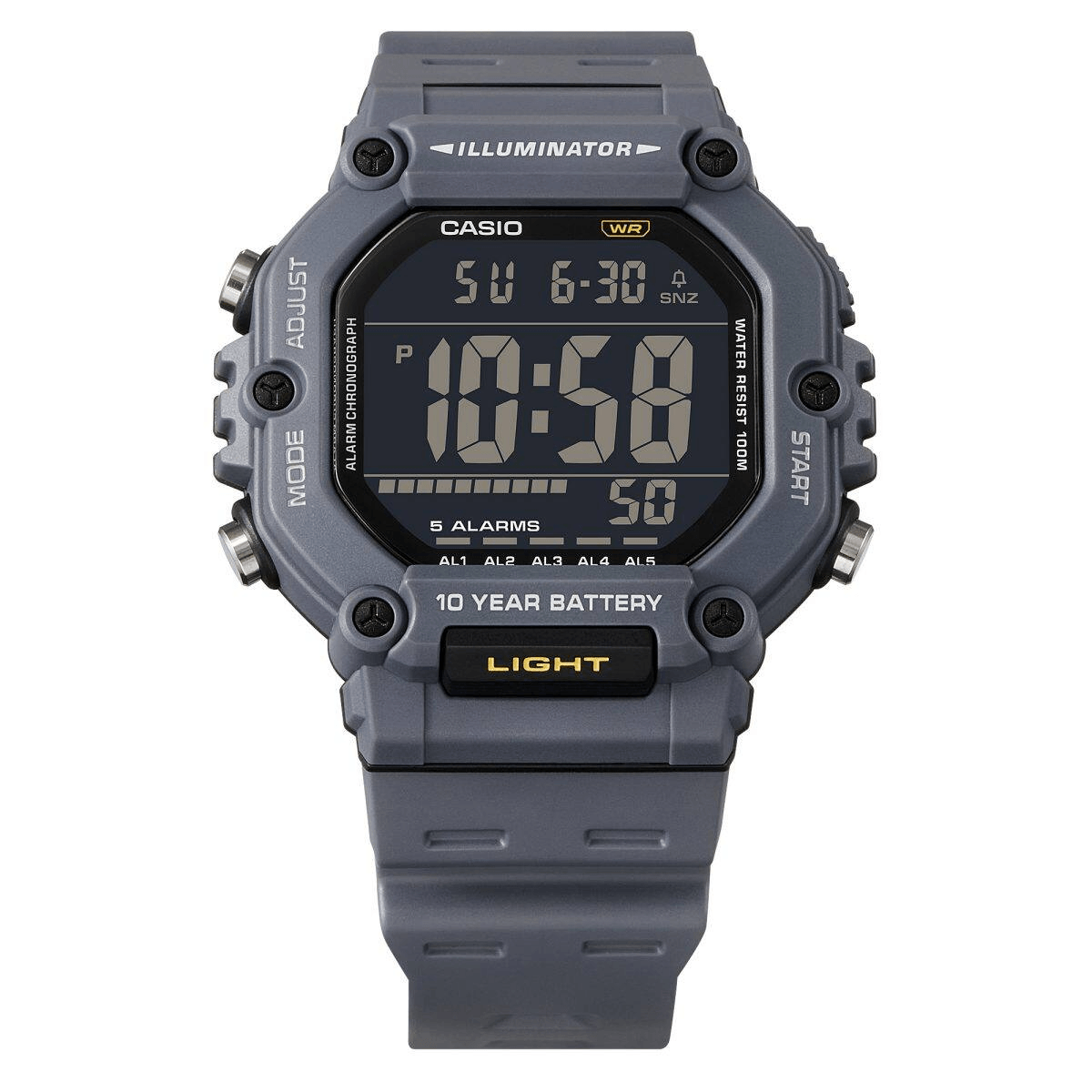 montre casio homme AE-1600H-8BVEF