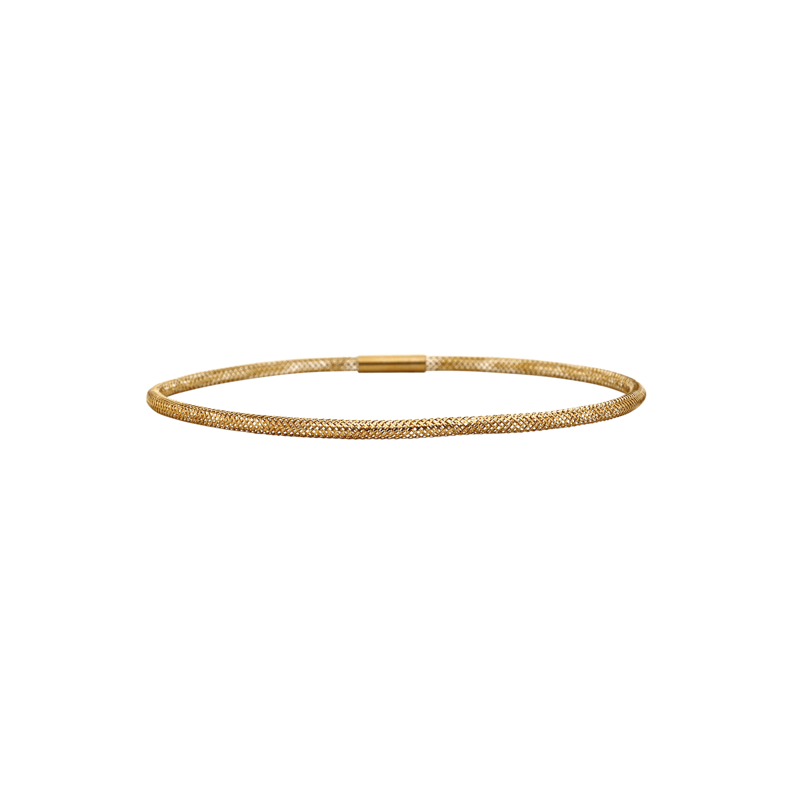 Bracelet flexible or jaune