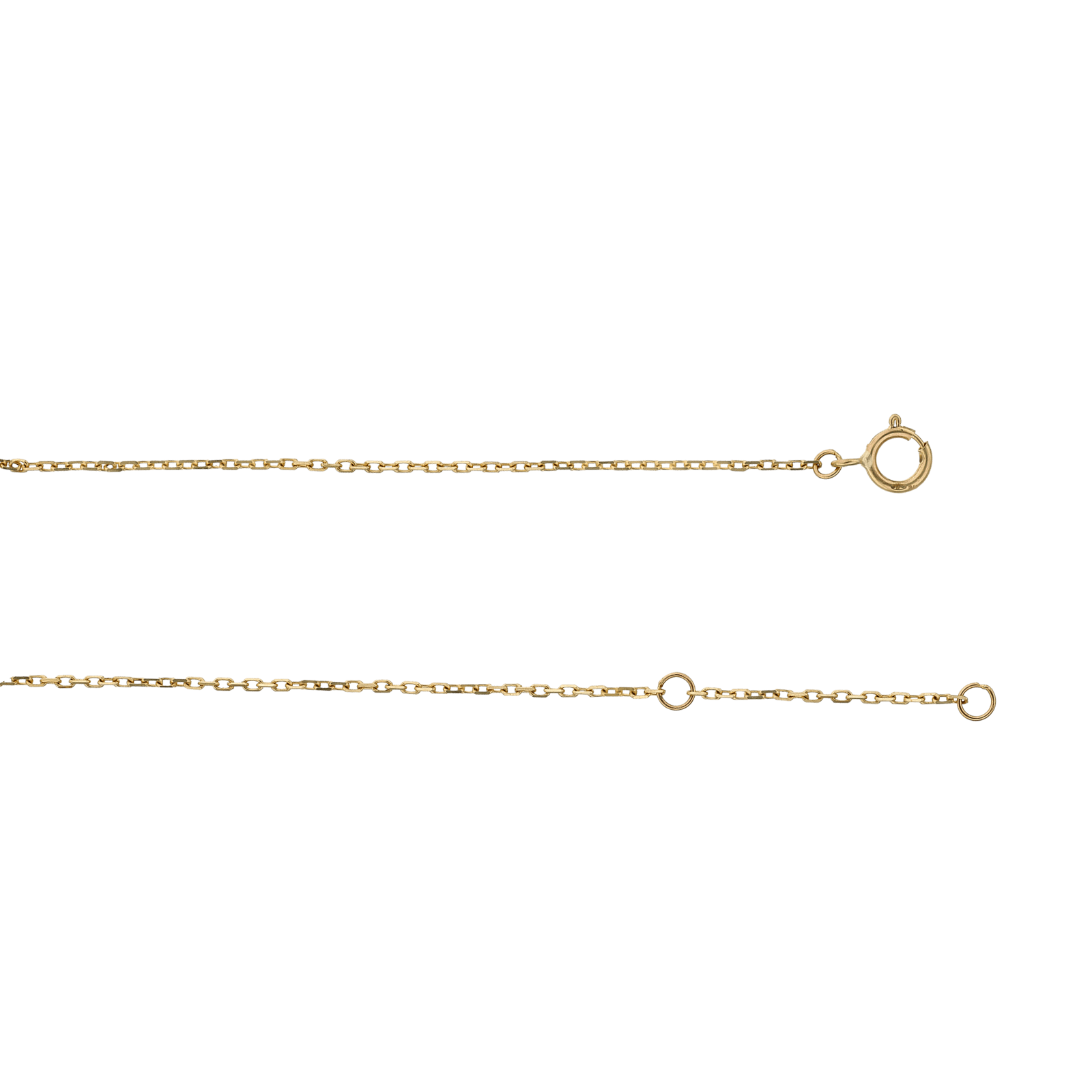 Bracelet trois trèfles 17 plus 2 centimètres