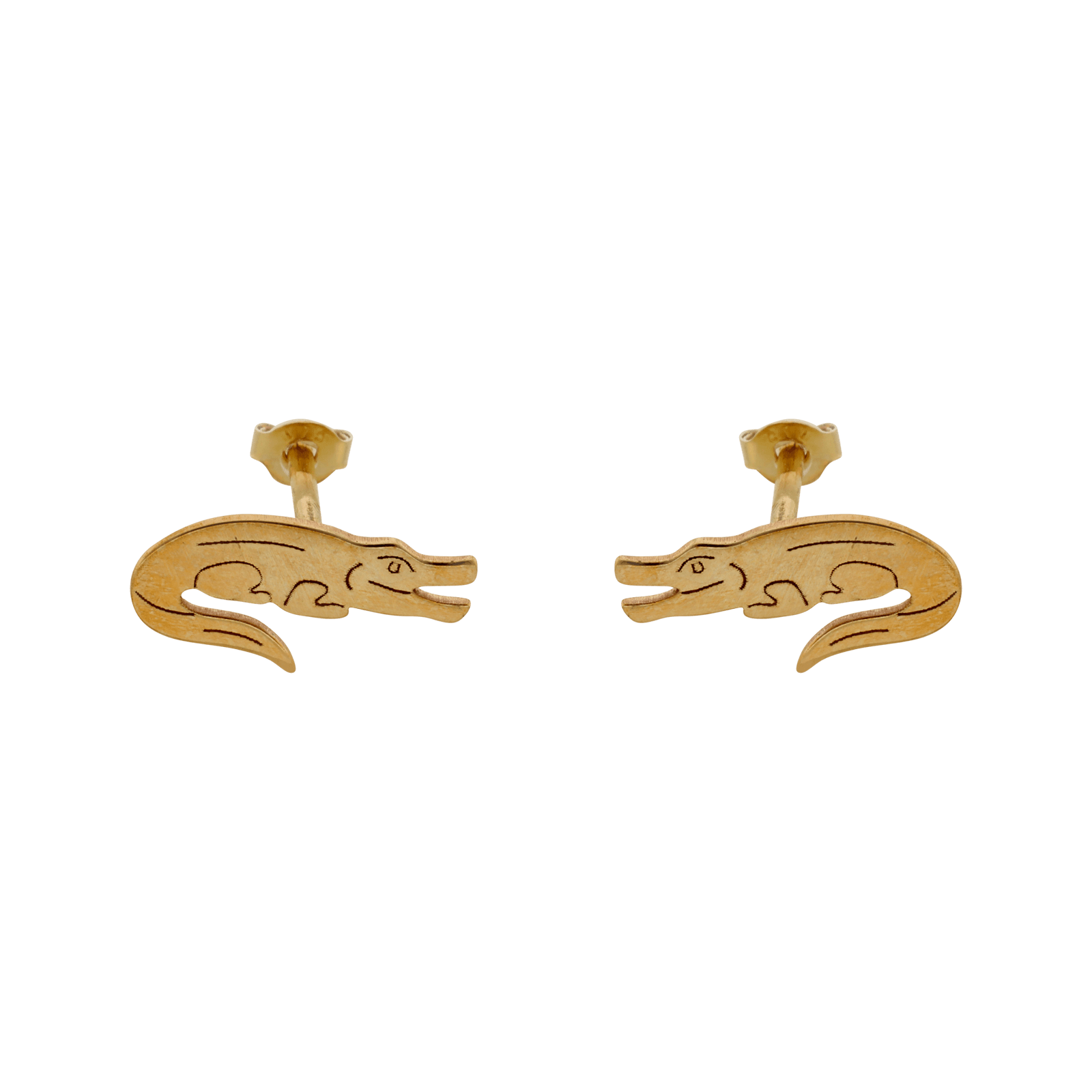 Boucles d’oreilles Crocodile