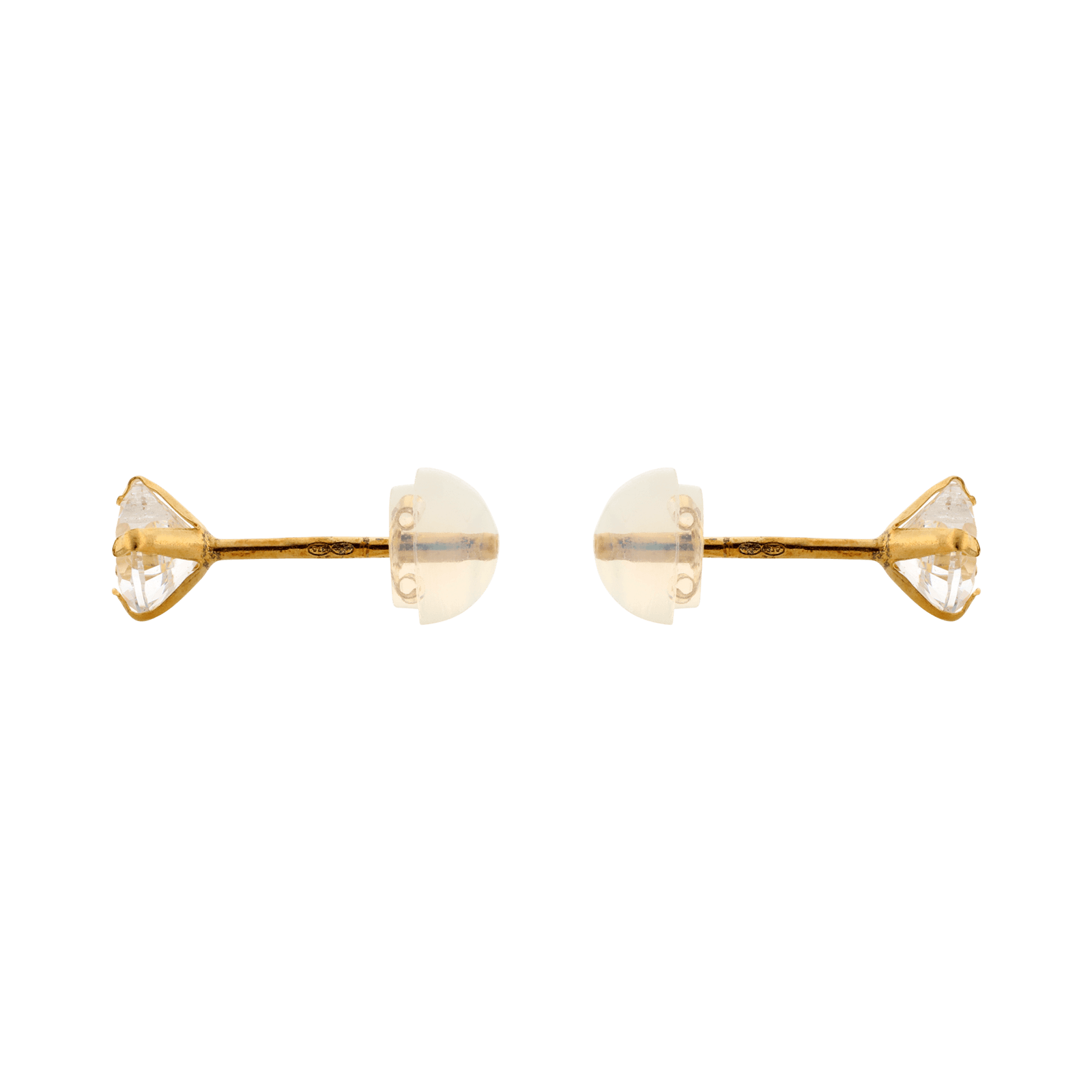 Boucles d’oreilles puce Cœur OZ