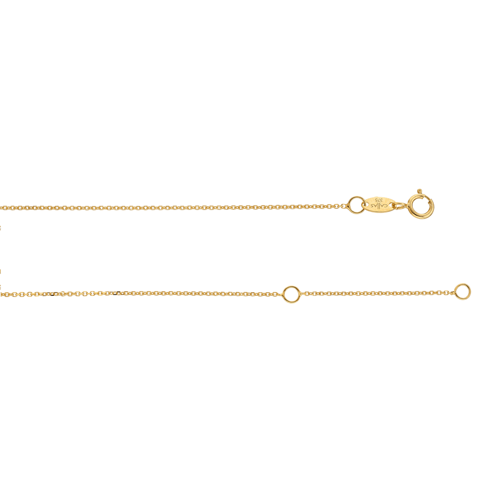 Bracelet Callas plaque ronde avec cerise et cœur ajouré 17+3 CM