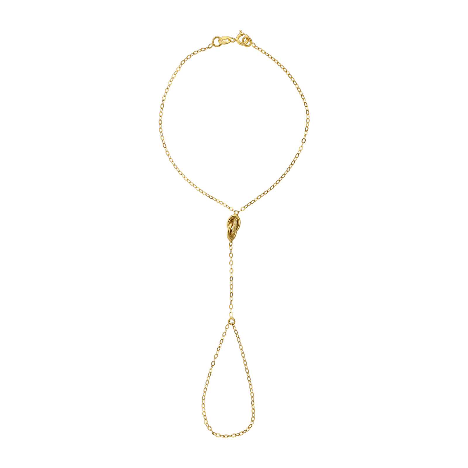 parure main finition clair plus nœud antillaise 19cm