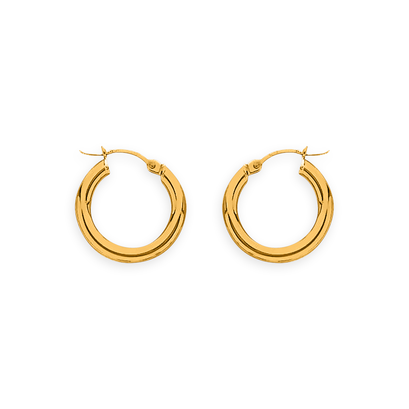 créoles or 9 carats 15mm