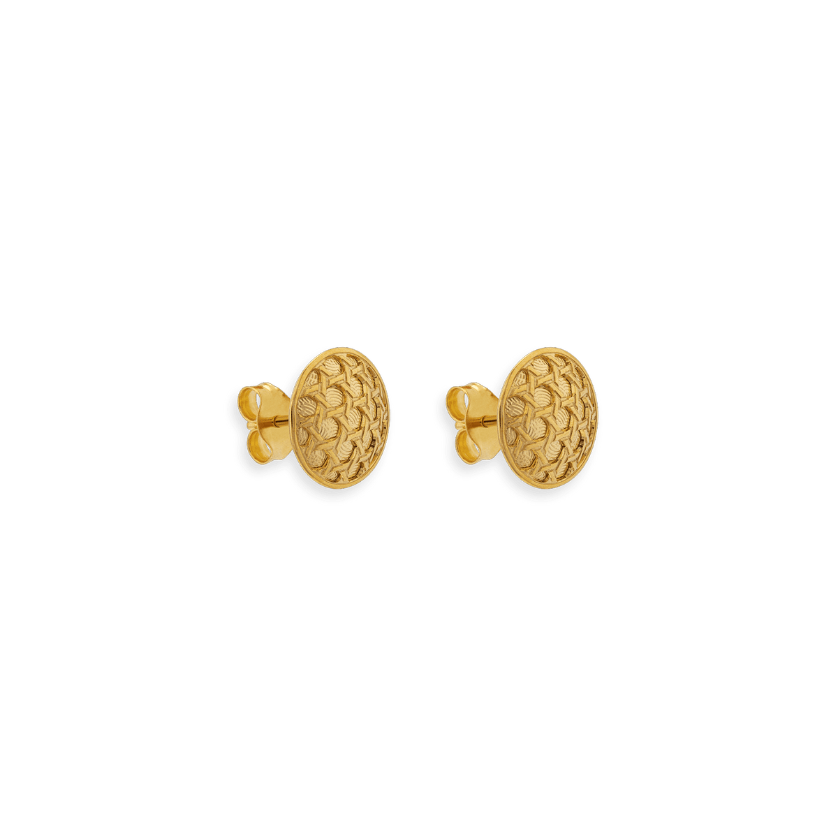 Boucles D'oreilles Or 750 Katori 10mm