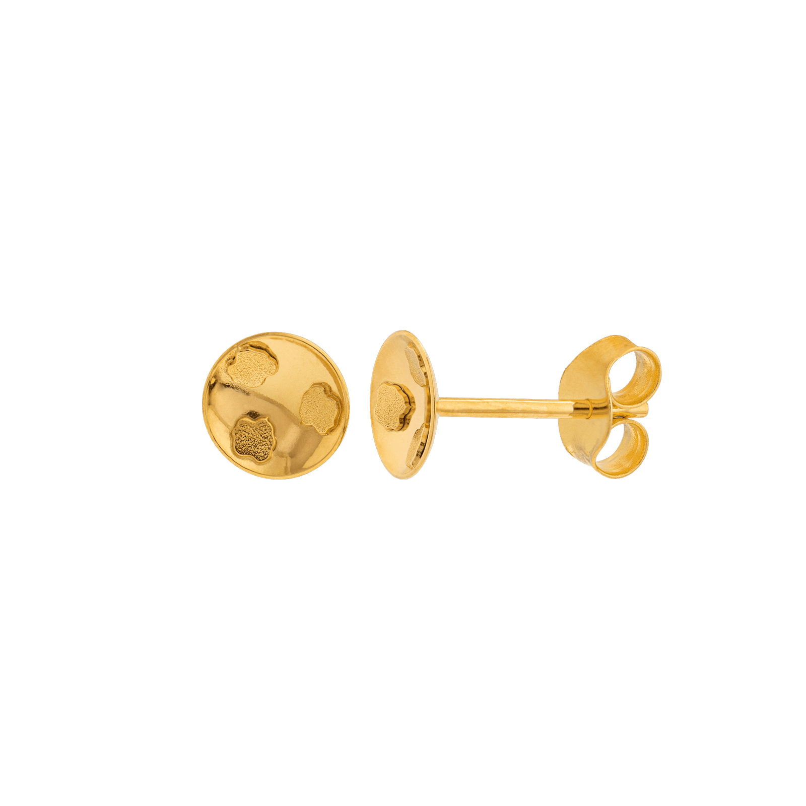 Boucles D'oreilles Batée Or750