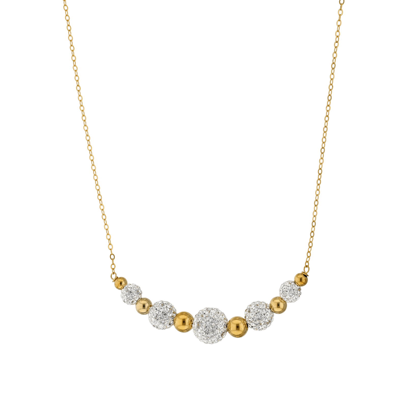 collier forçat maille 40 jeu 5 blé strass plus 45 mm