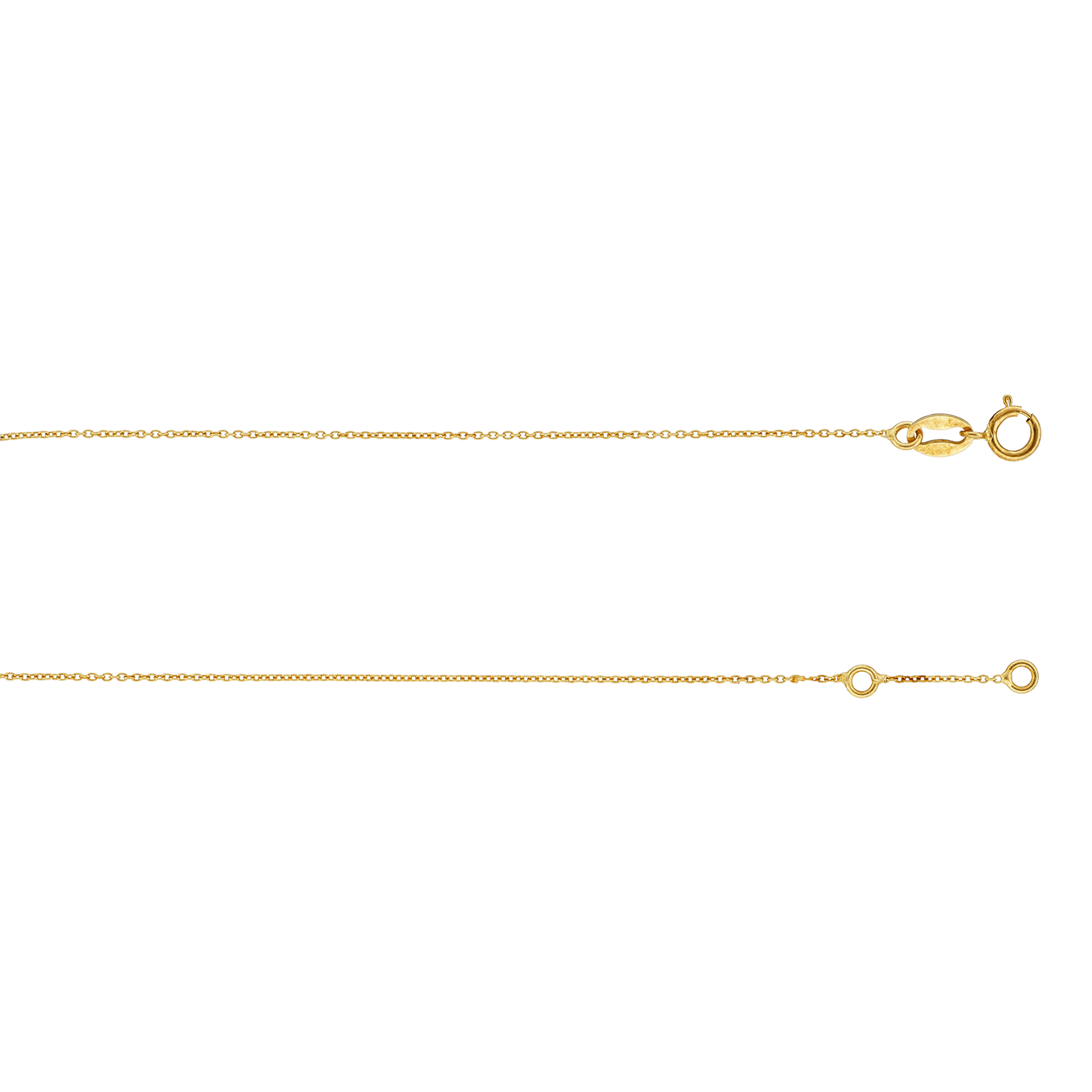 Bracelet chaîne Centre bleu martelées 5 millimètres 18 centimètres