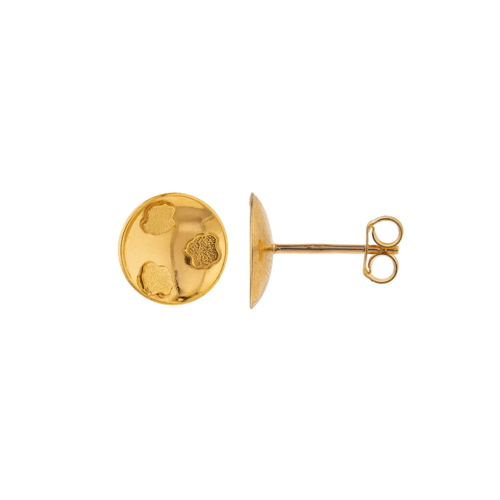 Boucles D'oreilles Batée Or750