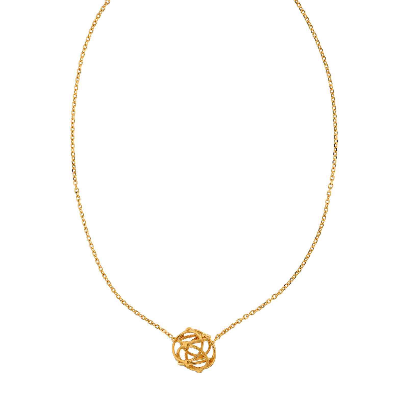 Collier Cyclone 1 gros motif lisse et strié