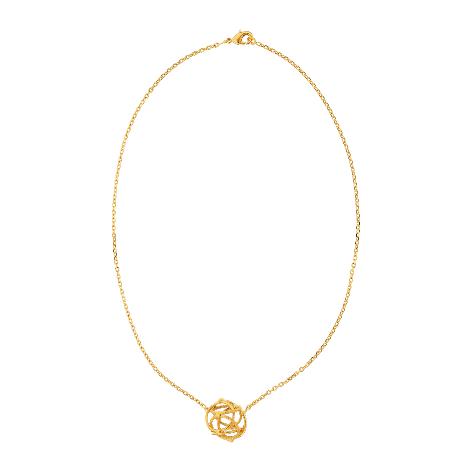 Collier Cyclone 1 gros motif lisse et strié