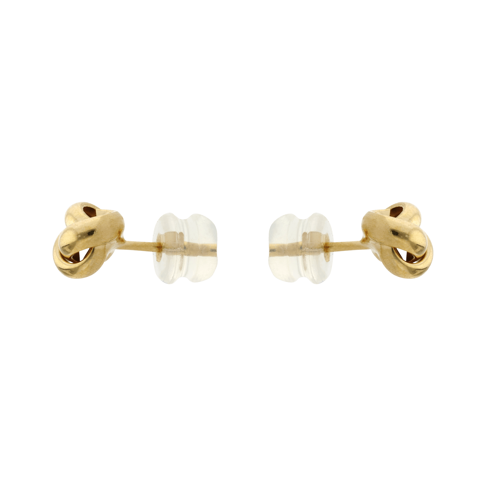 Boucles d'Oreilles puce Nœud enlacé