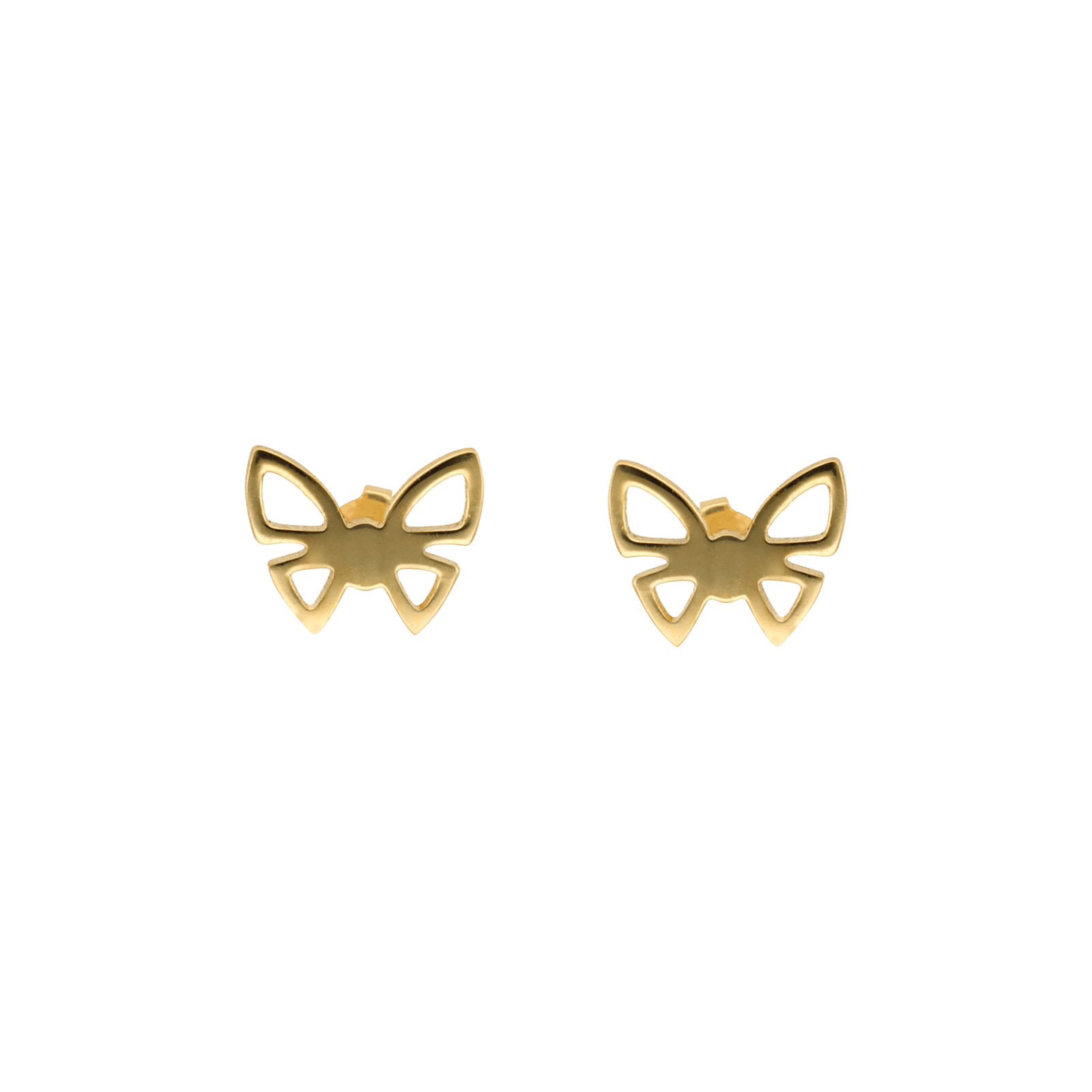 Boucles d'Oreilles puce Enfant symbole Nœud ajouré