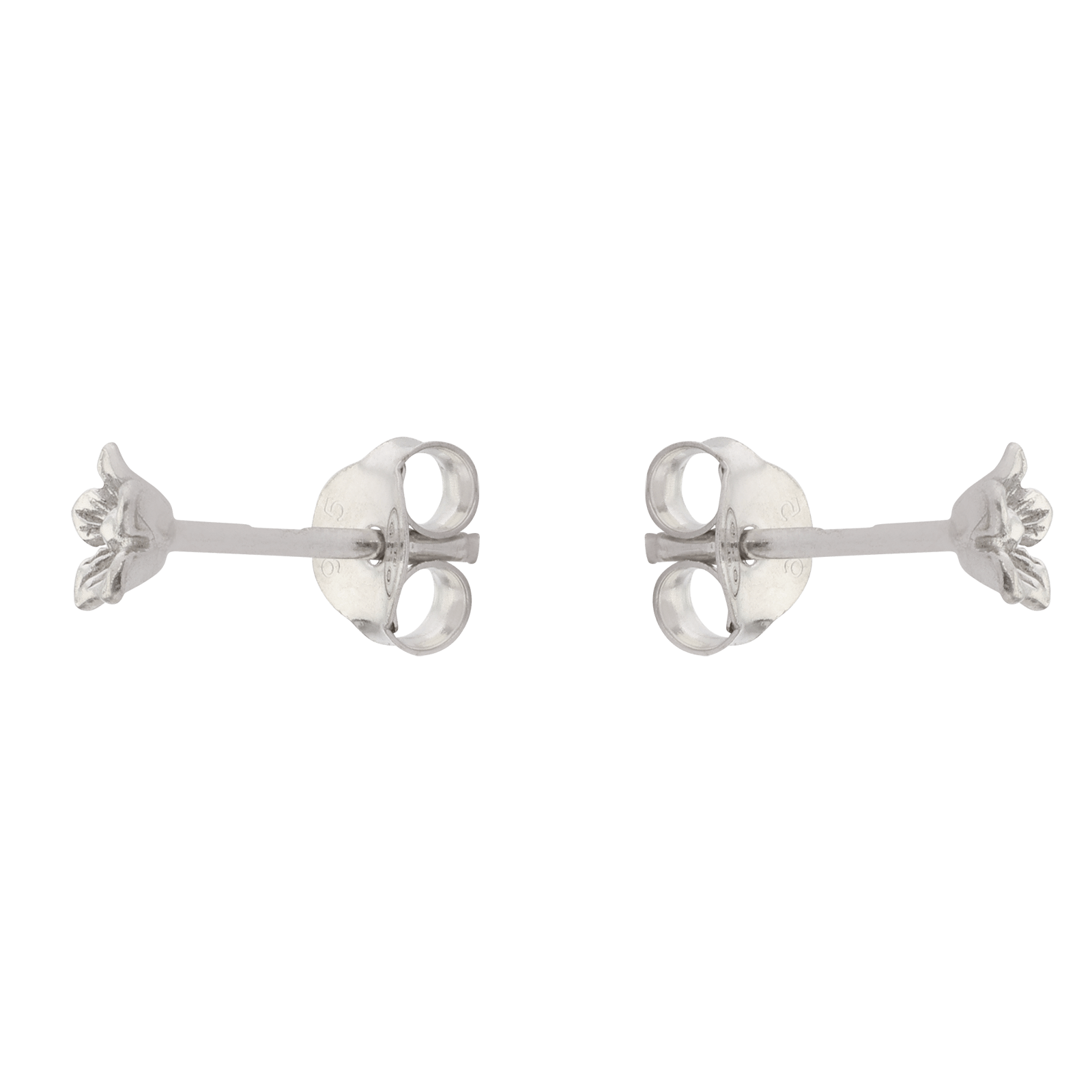 Boucles d'Oreilles Argent fleur