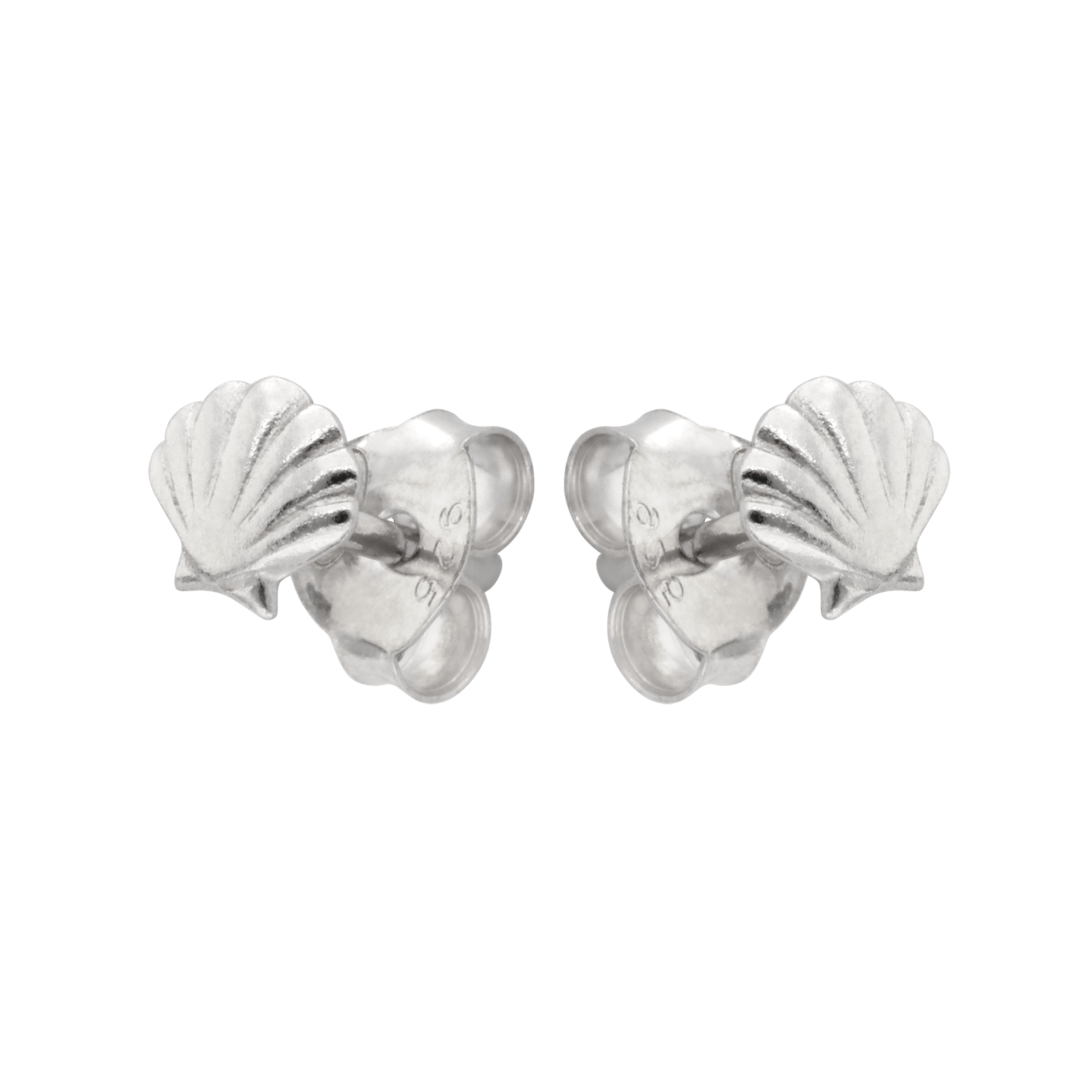 Boucles d'Oreilles Argent coquillage