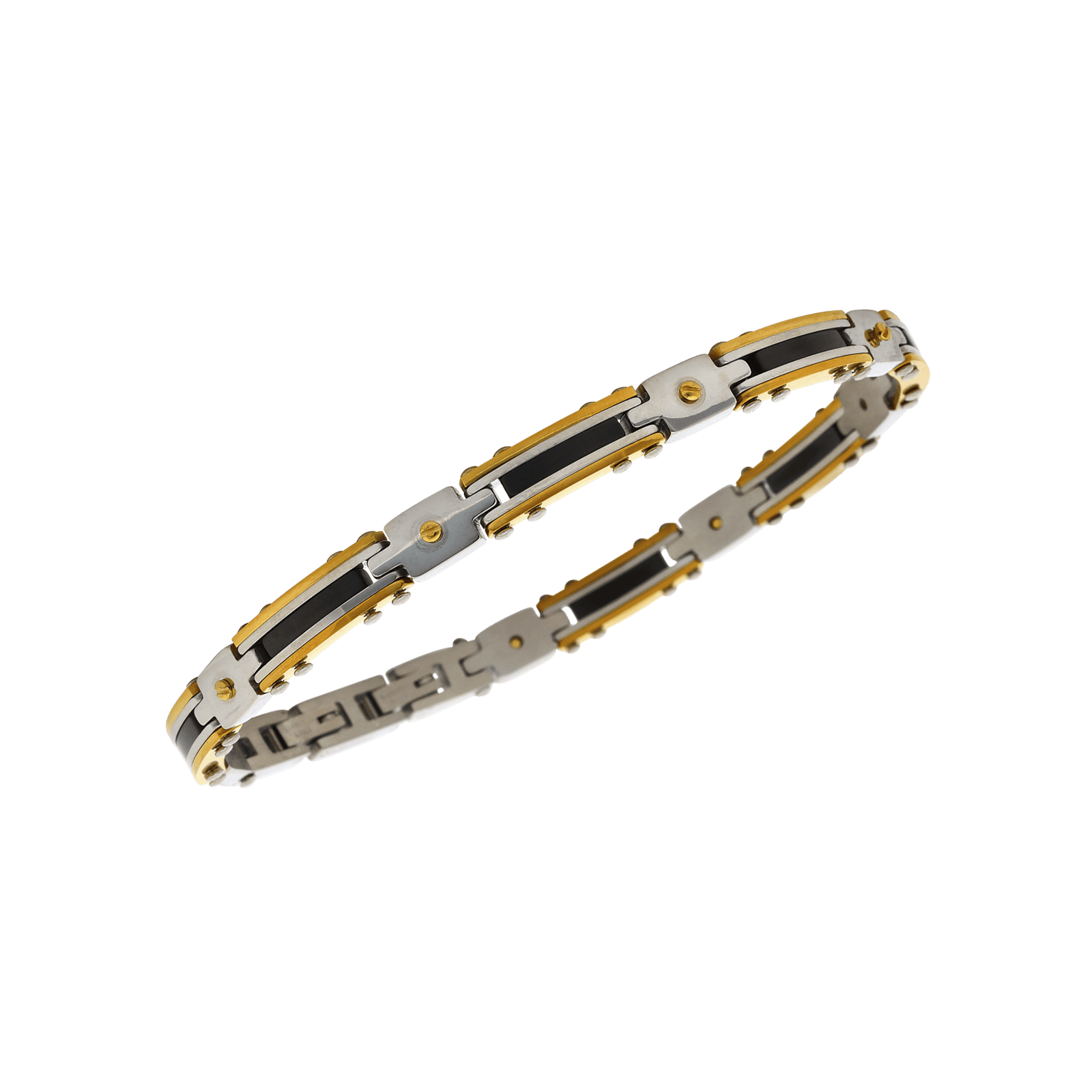 bracelet callas acier doré 21 mm