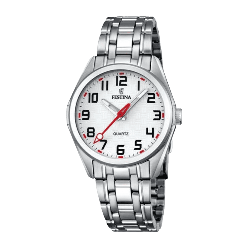 Montre Enfant Festina Junior Collection Boîtier/Bracelet Acier Argenté – F16903/1