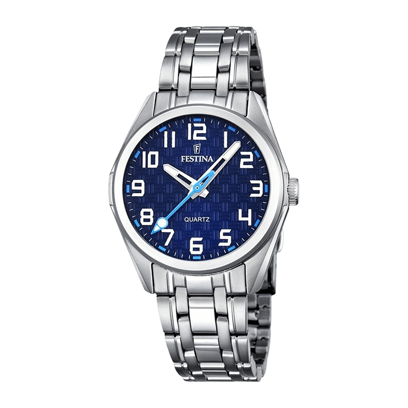 Montre Enfant Festina Junior Boîtier Acier 31mm, Cadran Bleu – F16903/2