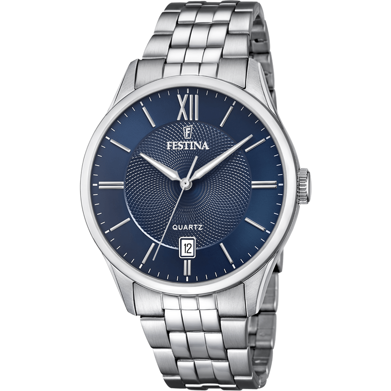 montre festina classics f20425/2, homme analogique, collection classics.
