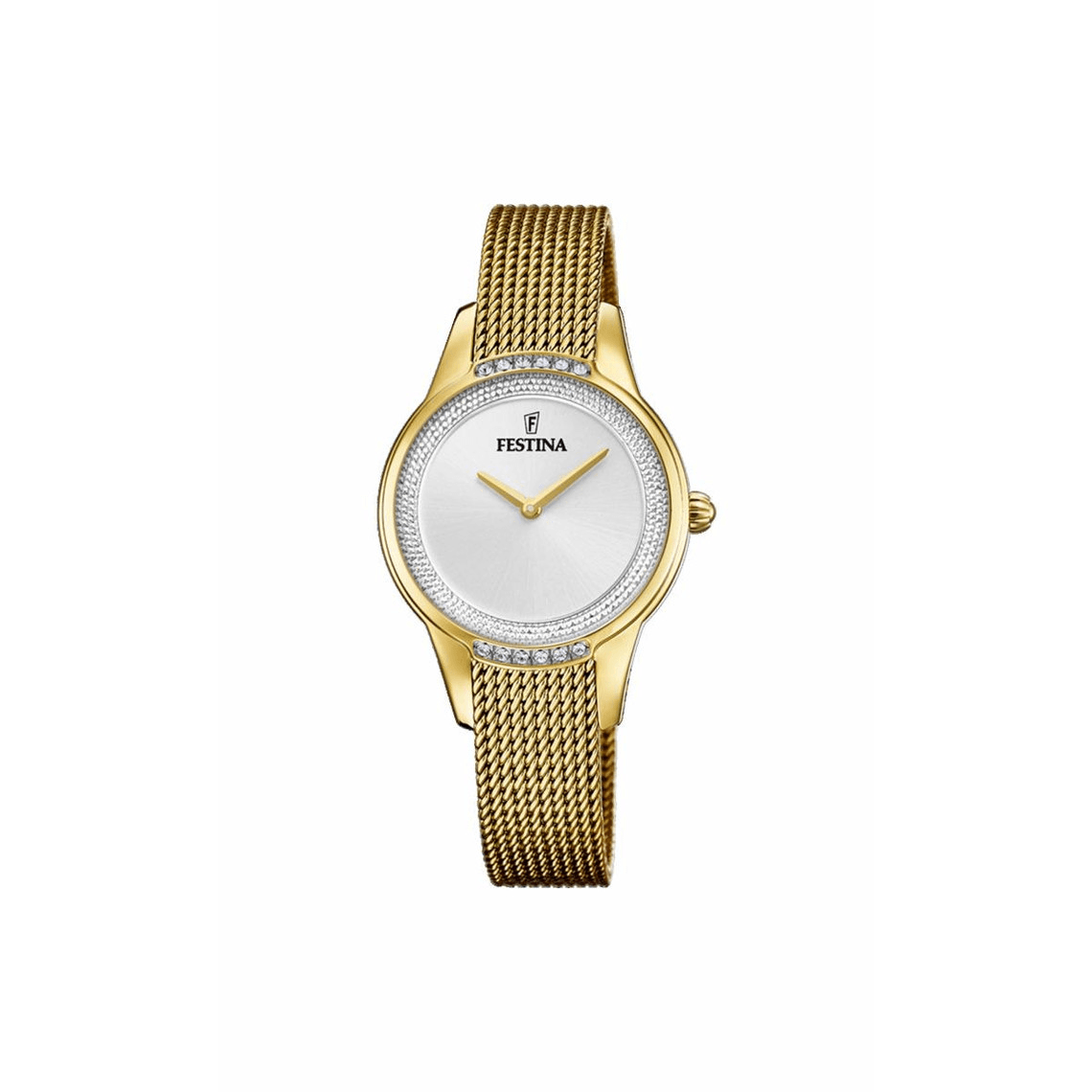 Montre femme Festina F20495-1 - Bracelet Acier Doré