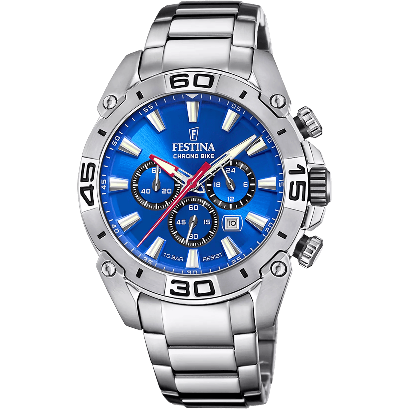 Montre Festina Chrono Bike en Acier Argenté - F20543-2